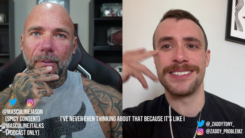 Raw and Uncensored with Masculine Jason: Porn Star Confessions - Zaddy Tony (episode 137)