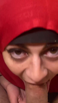 Facial Cumshot Blowjob Arab Wife Mia Niqab