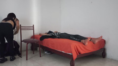 NEGRITA SEXY: बड़े स्तनों वाली चुदाई करने वाली को अपने रोगियों से मिलने पर अजीब आदतें होती हैं