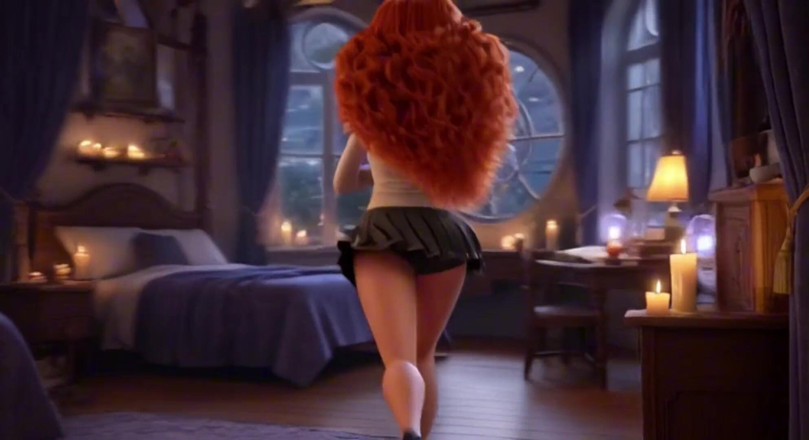 My night collection: POV One Full Week with Stunning Slim Curly Fiery Ginger...
