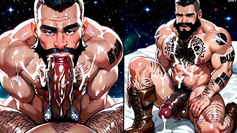 Cargh Boyz: Seksowne Spaceboys Ai Hentai Anime Seks 2026