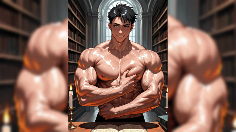 Erotic Man: 无毛肌肉大屁股 ai 幻灯片
