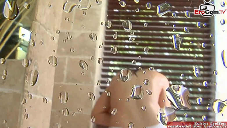 EroCom: Busty brunette wants sex under the shower
