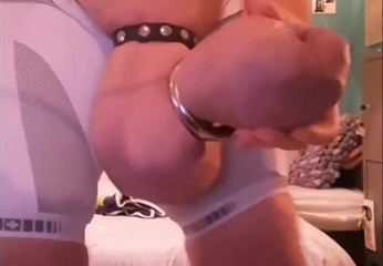 Monster_Meat_: Bed time stories in nylon bulging plus naked showoff