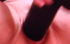 Slutforhire: Huge Black Dildo Fuck