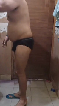 Hot and Sexy Man and Bathing Video