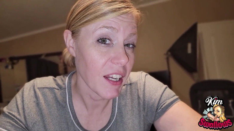 Kim Swallows: BBC cum mustache