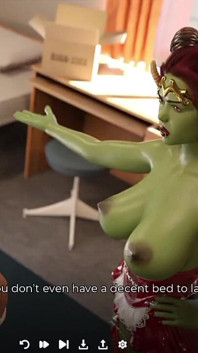 Evil Succubus Is Horny and Wants Me to Grab Her Tail and Fuck Her Hard!!