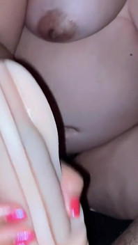 Handjob My Stepson with His Toy