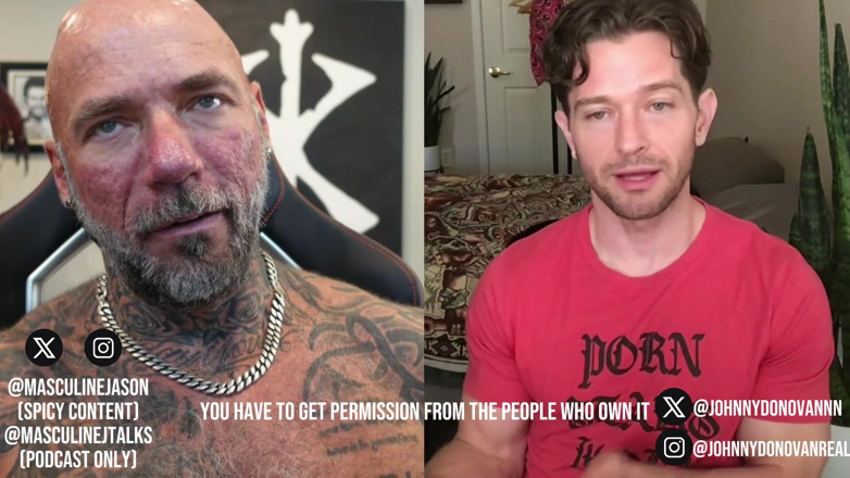 Raw and Uncensored with Masculine Jason: Porn Star Confessions - Johnny Donovan (episódio 215)