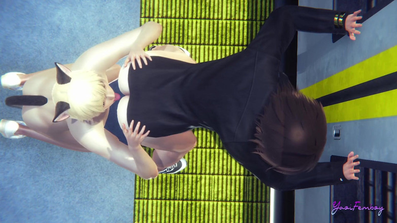 Yaoitube: Yaoi Femboy - seth si fa mangiare il culo sul treno