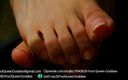 Dr. Foot Queen Goddess: Uñas naturales meneando con los dedos del día, parte 2