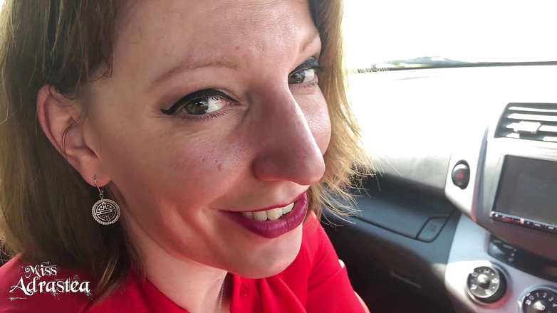 Miss Adrastea: Ruined in chastity after orgasmic tease