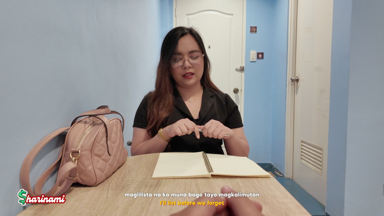 AsianSharinami: Ev sahibesi kiracısına ücretsiz kira kazanmayı öğretiyor - sharinami joi bakış açısı tagalog (eng...