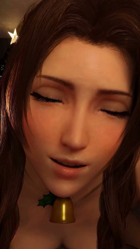 Aerith Xmas POV Cowgirl Ride - Final Fantasy 7 3D Animation