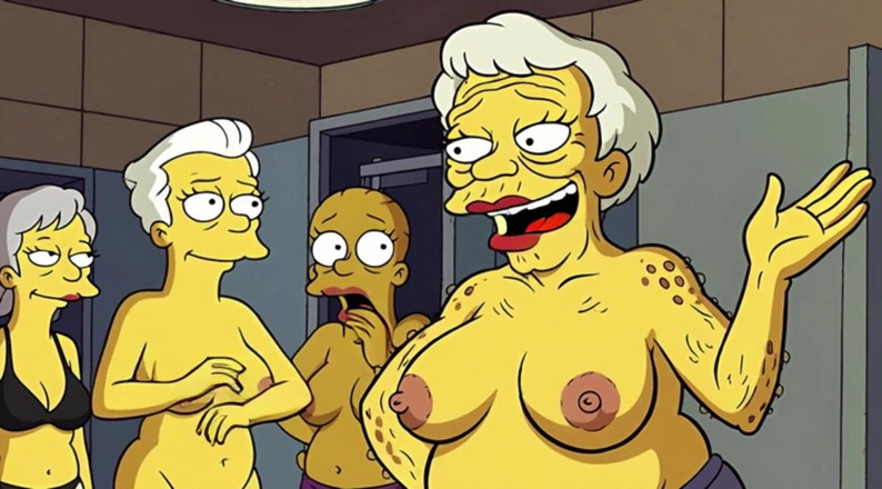 AI Porn: Ai retro-style-cartoon reift