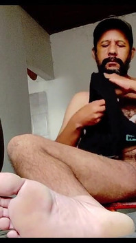 Foot Fetish -hairy Man