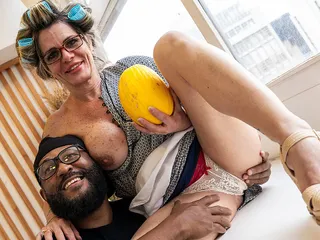 Only Taboo: Mature Ass Fucked by Vegetable Supplier