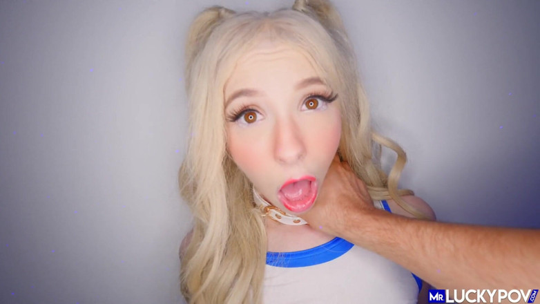 Mr.Lucky POV: Minik esnek sarışın Kenzie Reeves geniş esnedi