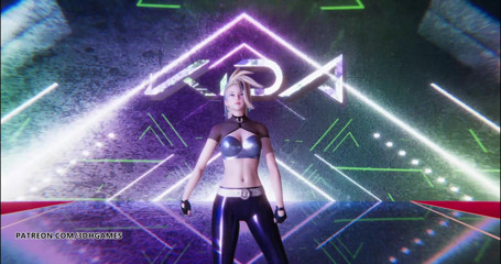 3D-Hentai Games: KDA - 더 많은 스트립쇼 Ahri Akali Evelynn Kaisa Kda Seraphine 모두 아웃