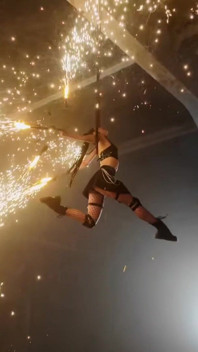 Fire Perfomance by Cara Croft