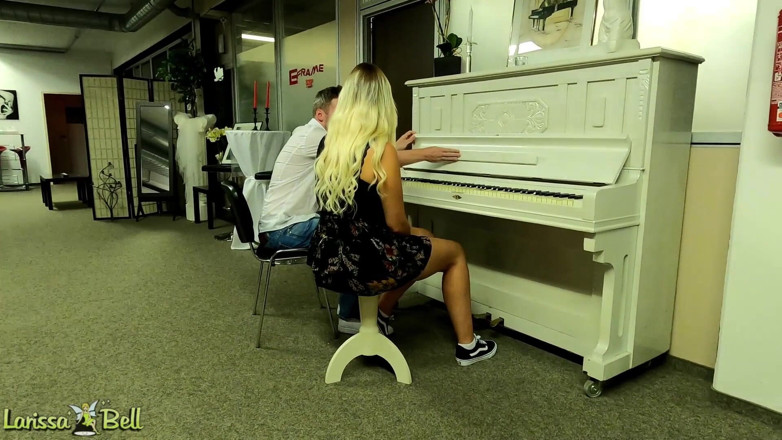 German Fuck Girls: Perverted Piano Lesson! Piano Teacher Fucks Hard!