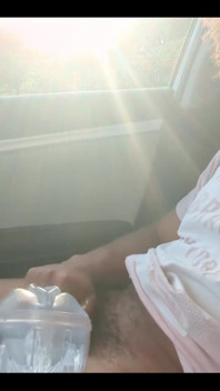 Exhibit D - Was Caught Stroking My Dick, I Invited Him in to Watch Me Get off. It Was so Hot Being Seen by Him