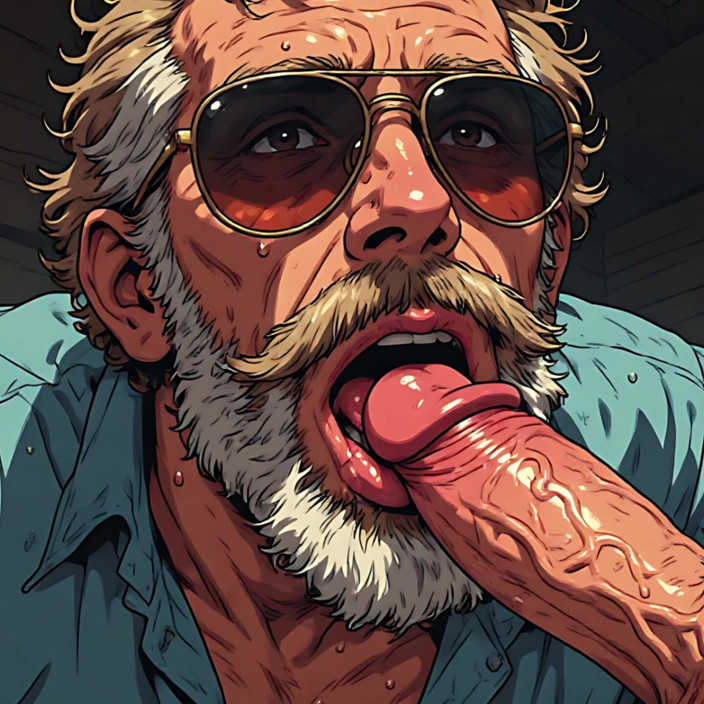 Erotic Man: Kerle lutschen in der Kunst der Aviators