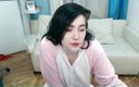 Stacy Moon: Heißes webcam-teen fingert ihr enges arschloch