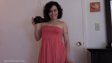 Natalie Wonder: A girlie little slut for stepmommy & her camera