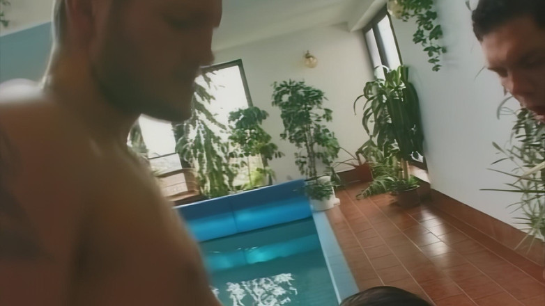 American Hardcore xxx: Ateşli nostaljik üçlü grup seks, lezbiyen ve göt deliği seks derlemesi