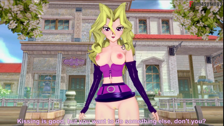 Fantasy king: Mai Valentine робить мінет - yu gi oh