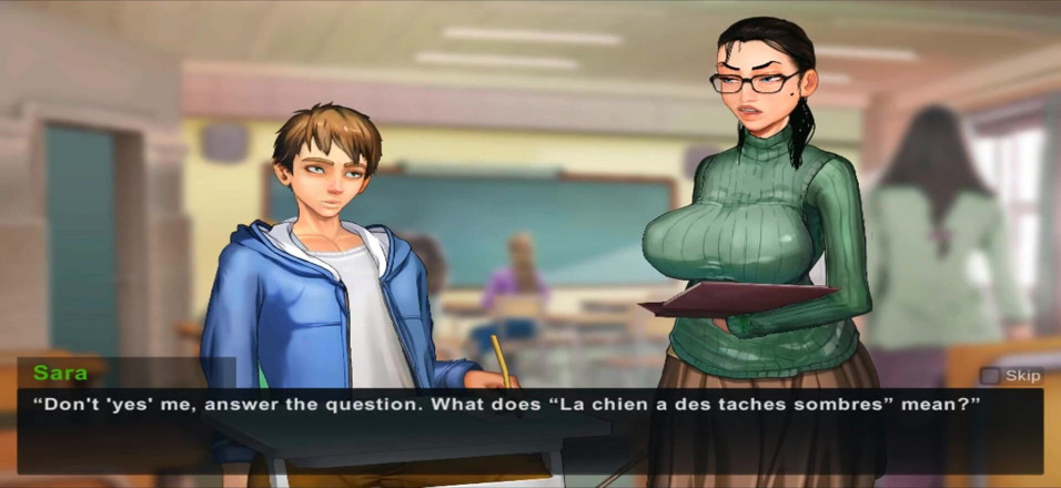 Hentai World: Taffy tales passions in class