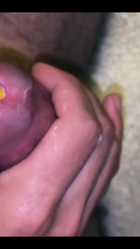 CBT Extreme Urethra Penis Insertion Cum