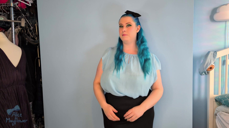 Alice_Mayflower_Scottish: Office Slut Gets Caught - Solo Girl