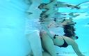 Project fun diary: Pool underwater sex with diving mask