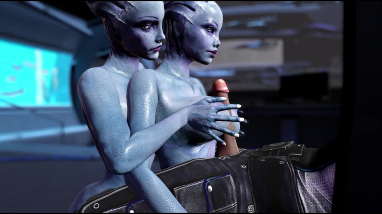 denisporco animation: Gemenele Asari - sex extraterestru