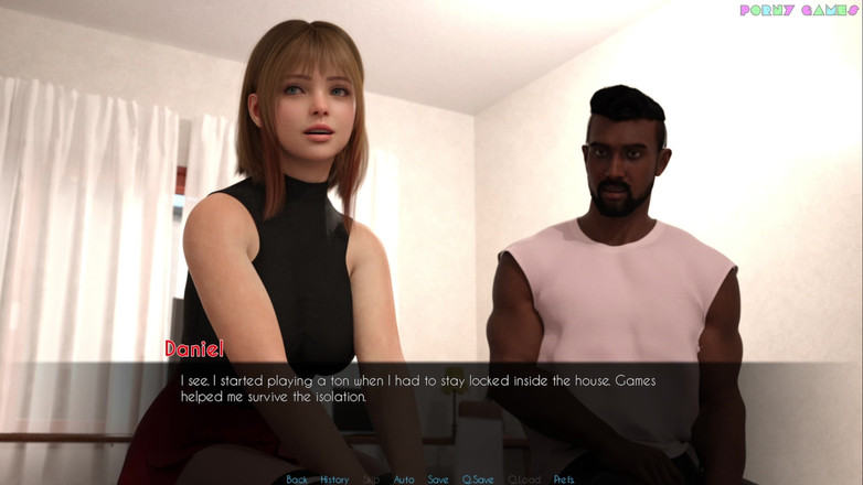 Porny Games: Escovic Games에서 행복하게 - 흑인 대물 자지 친구와 호기심 많은 마누라 3