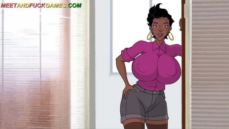 Hornysexes: 德西黑人婊子办公室性爱