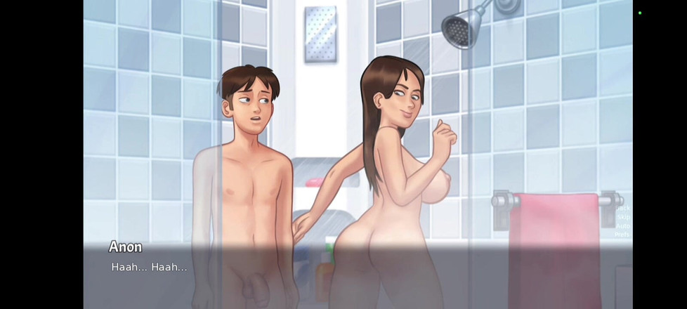 The anime king: Jenny douche scène stiefzus deel 2 - zomerse saga