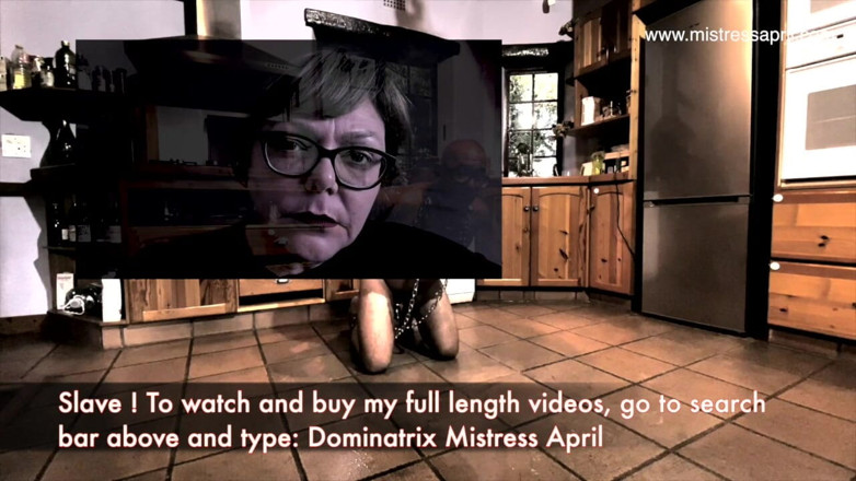 Mistress April: Dominatrix Puan April cuci otak hamba yang tidak patut
