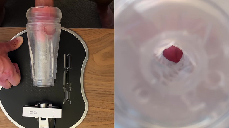 NakedFoxx: Podwójna kamera fleshlight jebanie i intensywny orgazm: Wewnątrz epickiego spust...