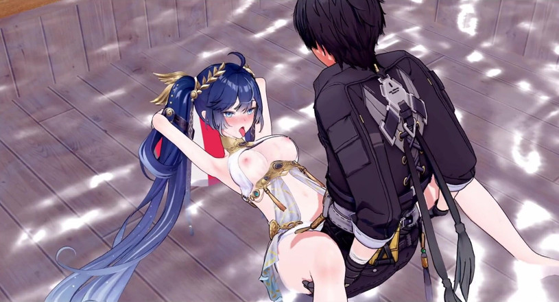 Tomu aisuman: [wuthering Waves] Inuo X Rover: Steamy Hot Spring Sex Amidst...