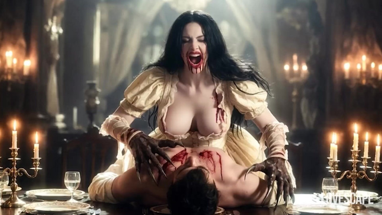 Lovescape: Lady Dimitrescu का तीव्र कैसल चुदाई सत्र (ai जनरेट)