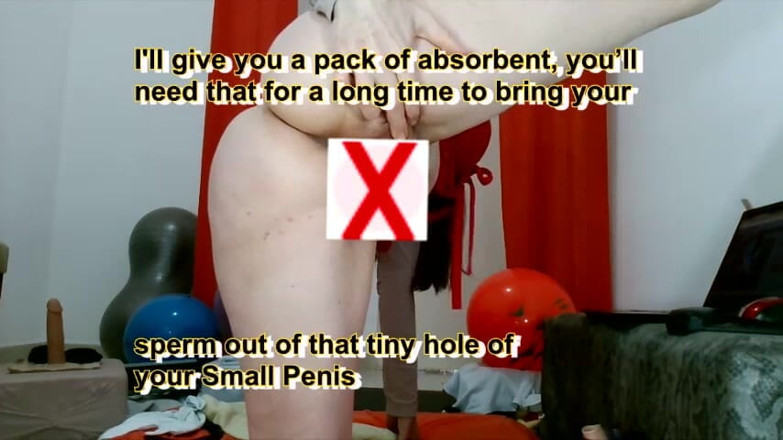 Brazilian_Miss: SPH Slut wife mocking comparing a Small penis with a...