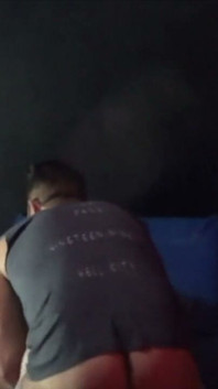 Slut Creampied by His Friend Big Dick