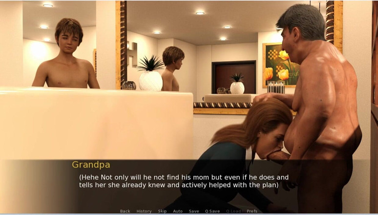 XXX Games Bunk: Grandpa's Visit - Gameplay - Roleplay - Hotspring with Grandpa