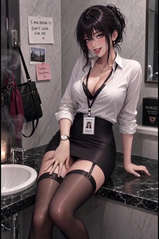 Wertstofsamler: 3D Anime Secretary in the Toilet
