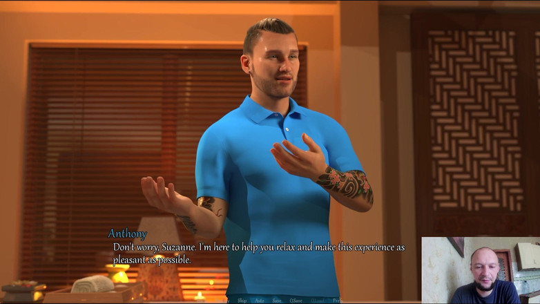 Sex game gamer: The Lustfull Touch 1