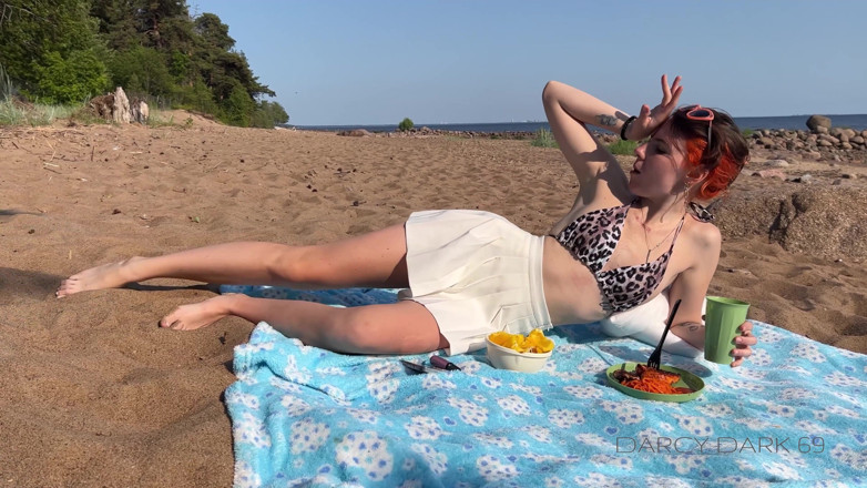 Darcy Dark: Meeting a Stranger on a Beach